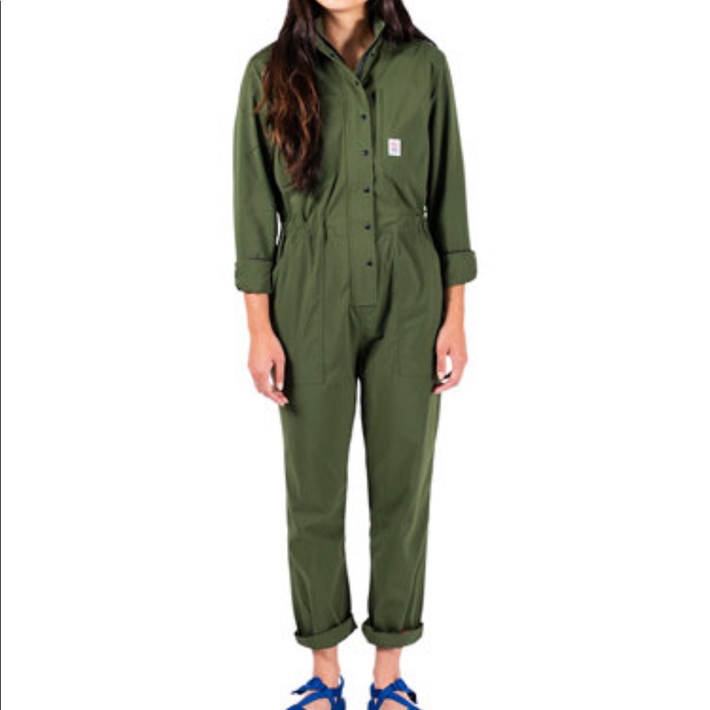 Topo Designs Olive Women’s Coverall